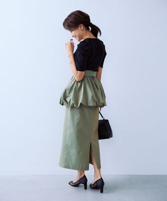《曽田茉莉江コラボ》２ＷＡＹバルーンタイトスカート（５１３２１５２２０８）