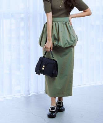 《曽田茉莉江コラボ》２ＷＡＹバルーンタイトスカート（５１３２１５２２０８）