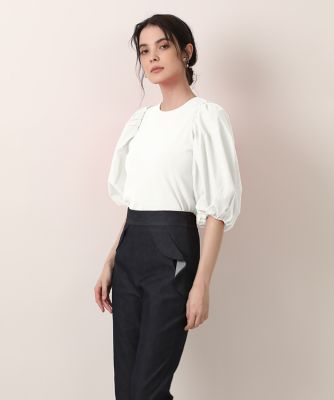 ＜Maglie le cassetto L (Women/大きいサイズ)＞《大きいサイズ》ドッキングニット（５１３２１７０８１１）