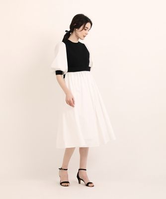 《Ｍ　Ｍａｇｌｉｅ　ｌｅ　ｃａｓｓｅｔｔｏ》ドッキングニットワンピース（５１３２１７２２３１）