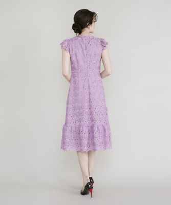 極美品☆大きいサイズ☆MaglieWhaite☆トルコレースワンピース☆ベルト付 極美品☆大きいサイズ☆MaglieWhaite☆トルコレースワンピース