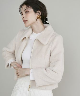 cccmalie シーマリー ポケットファーブルゾン cccmalie シーマリー ポケットファーブルゾン