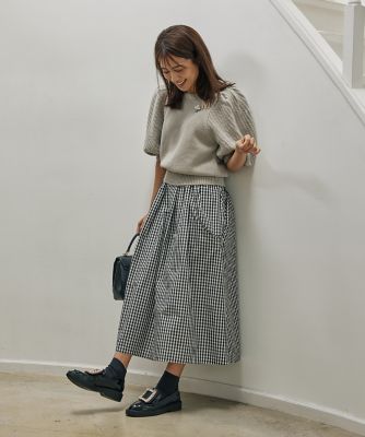 　《曽田茉莉江コラボ》レディなサスペンダースカート（５１３４１５２０２５）