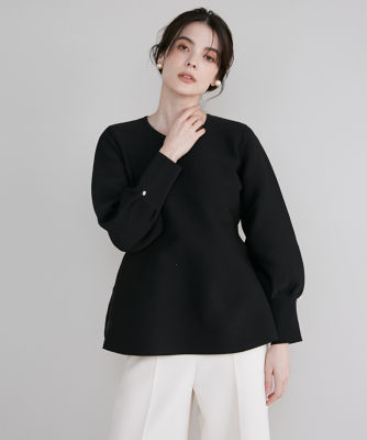 ＜Maglie le cassetto  (Women)＞ボリューミーペプラムニット（５１３４１７００２７）