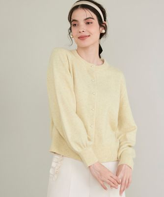 ＜Maglie le cassetto  (Women)＞ボリュームスリーブカーディガン（５１３４１７８０１８）