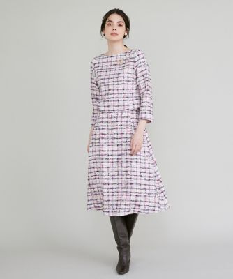 大きいサイズ》ファンシーツイードブラウス《M Maglie le 