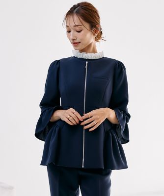 《Ｍ　Ｍａｇｌｉｅ　ｌｅ　ｃａｓｓｅｔｔｏ×吉田理紗》今っぽ上品ジレ（５１４０１４１２０４）