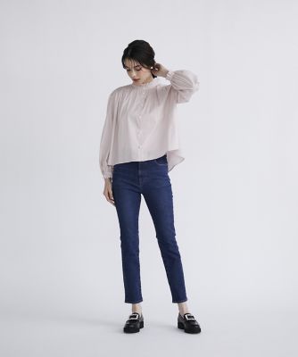 《大きいサイズ》スリムストレートデニム《Ｍａｇｌｉｅ　Ｊｅａｎｓ》（５１４０１６１８１５）