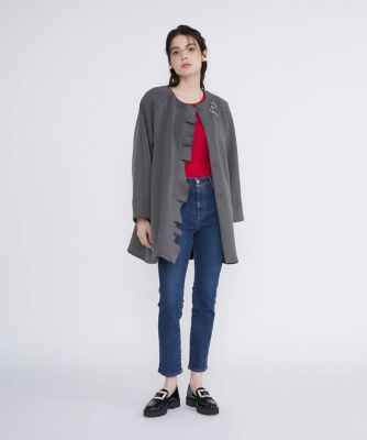 《大きいサイズ》スリムストレートデニム《Ｍａｇｌｉｅ　Ｊｅａｎｓ》（５１４０１６１８１５）