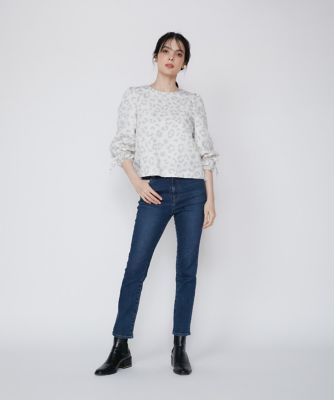 《大きいサイズ》スリムストレートデニム《Ｍａｇｌｉｅ　Ｊｅａｎｓ》（５１４０１６１８１５）
