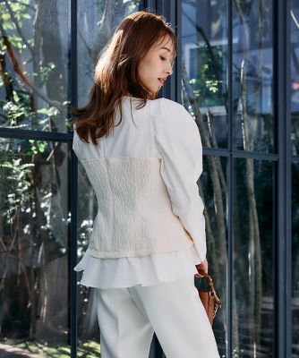 M Maglie le cassetto×吉田理紗》ビスチェ風ジャ