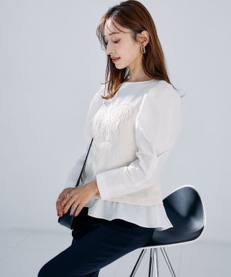 M Maglie le cassetto×吉田理紗》ビスチェ風ジャ