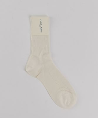 ＜Maglie le cassetto  (Women)＞ソックス《ＭＡＲＩＡ　ＬＡ　ＲＯＳＡ》（５１４０２６３６０１）