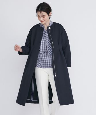 ランタンスリーブノーカラーコート（5141114001） | Maglie
