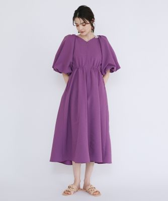 バルーンスリーブワンピース（5142121002） | Maglie
