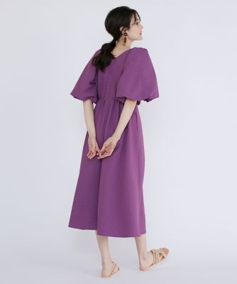⭐sale⭐ベルギーリネン バルーンスリーブワンピース ハンドメイド green label relaxing（グリーンレーベルリラクシング）の「FFC