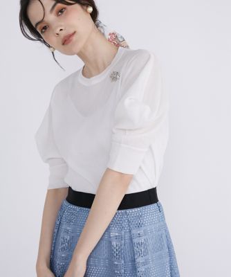 ＜Maglie le cassetto  (Women)＞カノコシアープルオーバー（５１４２１７００１４）