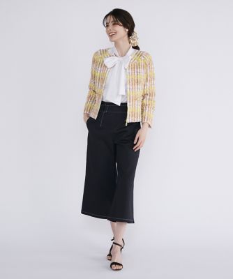 ビッグボウタイブラウス（5142182013） | Maglie le