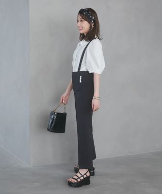 《Ｍ　Ｍａｇｌｉｅ　ｌｅ　ｃａｓｓｅｔｔｏ×冨張愛》甘モードなスカラップブラウス（５１４２１８２２０８）