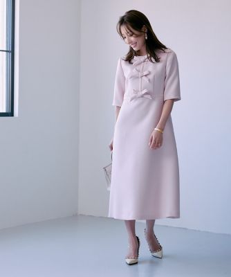 《Ｍ　Ｍａｇｌｉｅ　ｌｅ　ｃａｓｓｅｔｔｏ×冨張愛》“クチュールリボン”クラシカルワンピース（５１４３１２１２１７）