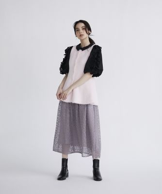 ファーヤーンニットジレ（５１４３１７４００１）