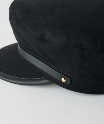 【TUITACI】EMBOSSED CORDUROY ICIRIANキャスケット ポイントレザーキャスケット（5143282601） | Maglie
