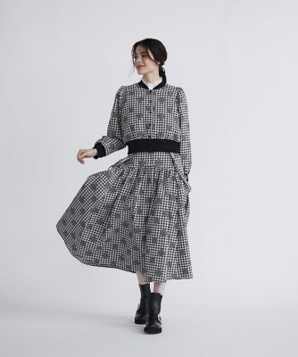 千鳥×ハートジャガードブルゾン（5144144006） | Maglie le