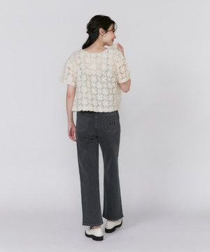 《大きいサイズ》カーヴィーラインジーンズ《Ｍａｇｌｉｅ　Ｊｅａｎｓ》（５１５０１６１８０２）