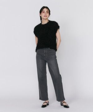 《大きいサイズ》カーヴィーラインジーンズ《Ｍａｇｌｉｅ　Ｊｅａｎｓ》（５１５０１６１８０２）