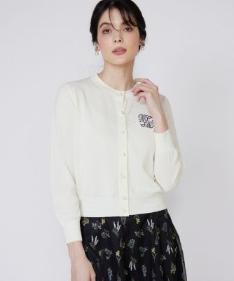 Maglie le cassetto L (Women/大きいサイズ)/マーリエ ル カセット L 《大きいサイズ》ＬＯＶＥＲ　ＵＶカーディガン（５１５０１７８８２０）