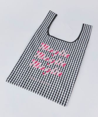 Maglie le cassetto (Women)/マーリエ ル カセット 刺繍エコバッグ(5150201001) 10クロ 旅行用かばん・バッグ【三越伊勢丹/公式】