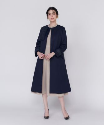 レースドッキングトレンチコート（5151114001） | Maglie le