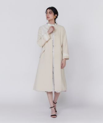 レースドッキングトレンチコート（5151114001） | Maglie le
