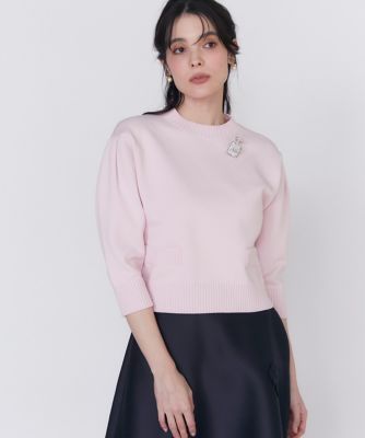 ＜Maglie le cassetto  (Women)＞コンパクトクルーネックプルオーバー（５１５１１７０００６）