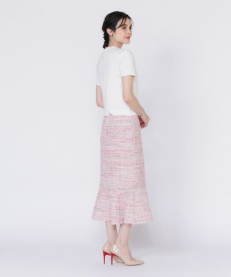 《大きいサイズ》３Ｄ刺繍レースプルオーバー《Ｍａｇｌｉｅ　Ｗｈｉｔｅ》（５１５１１７０１１２）