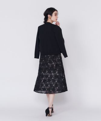 ３Ｄ刺繍レースカーディガン《Ｍａｇｌｉｅ　Ｗｈｉｔｅ》（５１５１１７８３１１）