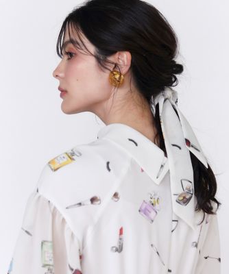 Maglie le cassetto  (Women)/マーリエ ル カセット コスメプリントスカーフ(5151284001)