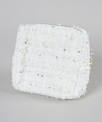 ＜Maglie le cassetto  (Women)＞ツイードポーチ（５１５１２８９００１）