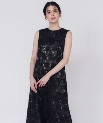 ３Ｄ刺繍レースワンピース《Ｍａｇｌｉｅ　Ｗｈｉｔｅ》（５１５２１２１３０１）