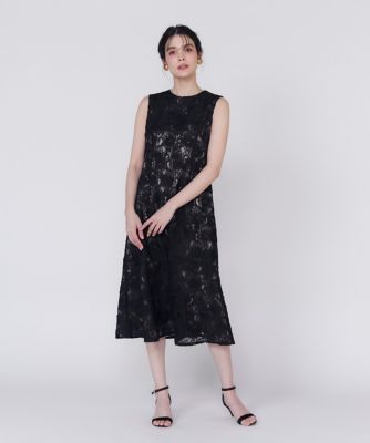 ３Ｄ刺繍レースワンピース《Ｍａｇｌｉｅ　Ｗｈｉｔｅ》（５１５２１２１３０１）