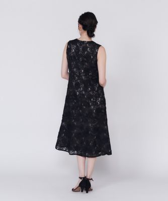 ３Ｄ刺繍レースワンピース《Ｍａｇｌｉｅ　Ｗｈｉｔｅ》（５１５２１２１３０１）