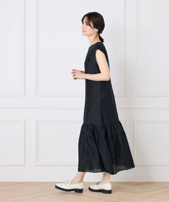 大きいサイズ》シアーティアードワンピース（5152121806