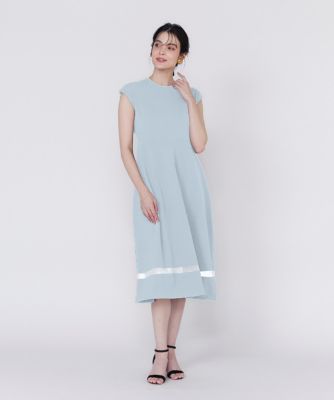 ＜Maglie le cassetto  (Women)＞《Ｍ　Ｍａｇｌｉｅ　ｌｅ　ｃａｓｓｅｔｔｏ》シアーラインニットワンピース（５１５２１７２２０８）