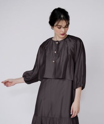 シアーショートブラウス（5152182007） | Maglie le