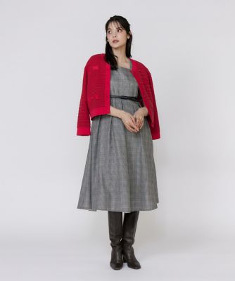 グレンチェックワンピース（5153121004） | Maglie le