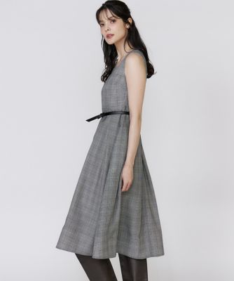 グレンチェックワンピース（5153121004） | Maglie le