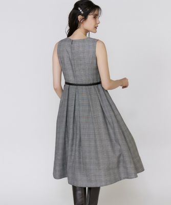 グレンチェックワンピース（5153121004） | Maglie le