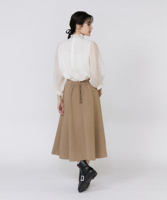 45R フレアスカート　サイズ2 美品です 45R 45rpm フォーティーファイブアール コットンフレアスカート