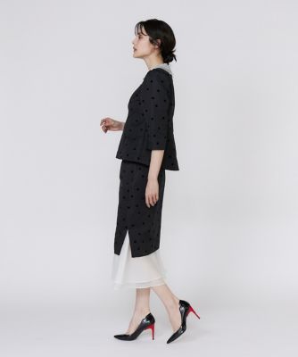 24SS Maglie le cassetto シアードット2WAYブラウス S 24SS Maglie le cassetto シアードット2WAYブラウス S セール