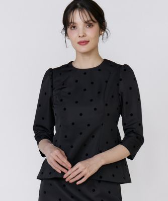 24SS Maglie le cassetto シアードット2WAYブラウス S 24SS Maglie le cassetto シアードット2WAYブラウス S - メルカリ